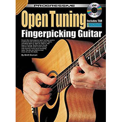 Progressive Open Tuning Fingerpicking Guitar Book/CD