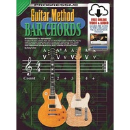 Progressive Guitar Method Bar Chords Book/Online Video & Audio