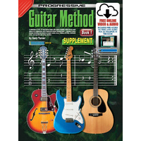 Progressive Guitar Method Book 1 Supplement Book/Online Video & Audio