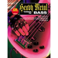 Progressive Heavy Metal Techniques for Bass Book/CD