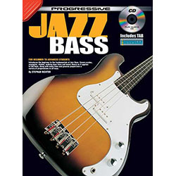 Progressive Jazz Bass Book/CD