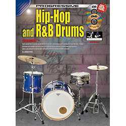 Progressive Beginner Hip Hop and R&B Drums Book/CD/DVD