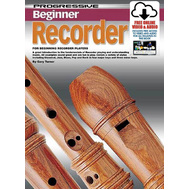 Progressive Beginner Recorder Book/Online Video & Audio