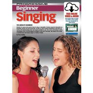 Progressive Beginner Singing Book/Online Video & Audio