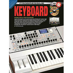 Progressive Keyboard Book/CD/DVD