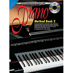 Progressive Piano Method  Book 2 Book/CD