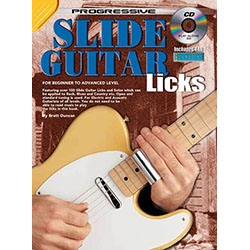Progressive Slide Guitar Licks Book/CD