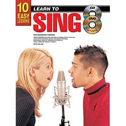 10 Easy Lessons Learn To Play Singing Book/CD/DVD