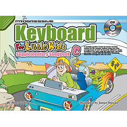 Progressive Keyboard for Little Kids Supplementary Songbook C Book/CD
