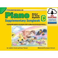 Progressive Piano Method for Young Beginners Supplementary Songbook C Book/Online Audio