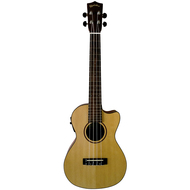 Kealoha KT-Series AC/EL Cutaway Tenor Ukulele with Solid Spruce Top in Natural Satin Finish