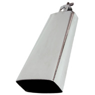 Percussion Plus 8.5" Cowbell with Mount in Chrome