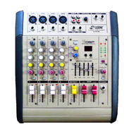 Leem LFX4D Ultra-Low Noise 4-Channel Powered Mixer with DSP Effects