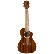 Lanikai Mahogany Series All Solid Concert AC/EL Ukulele in Natural Gloss Finish