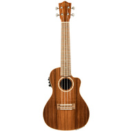 Lanikai Morado Series All Solid Concert AC/EL Ukulele in Natural Gloss Finish
