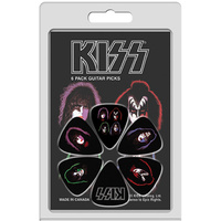Perris 6-Pack "KISS" Licensed Guitar Picks Pack