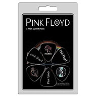 Perris 6-Pack Pink Floyd Variety-4 Licensed Guitar Picks Pack