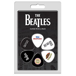 Perris 6-Pack The Beatles Licensed Guitar Picks Pack