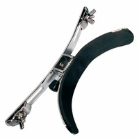 Peace Marching Drum Leg Rest in Chrome (Pack 1)