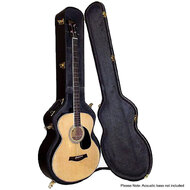 MBT Wooden Acoustic Bass Guitar Case in Black