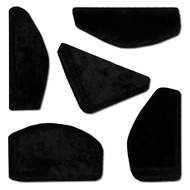  MBT Guitar Case Velcro Cushion Pads in Black (5-Pce)