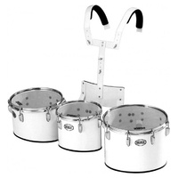 Peace Marching Drum Trio Set with Carrier
