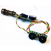 Mi-Si "Air Trio" Battery-free MEMS Mic & Element System for Acoustic Guitar