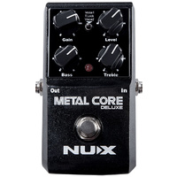 NU-X Core Stompbox Series Metal Core Deluxe Distortion Effects Pedal