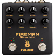 NU-X Verdugo Series Fireman Dual Channel Distortion Effects Pedal