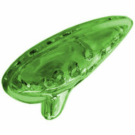 Maxtone Plastic Ocarina in Transparent Green (Pk-1)
