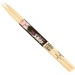 On Stage American Hickory Wood with Nylon Tip 5A Drum Sticks 