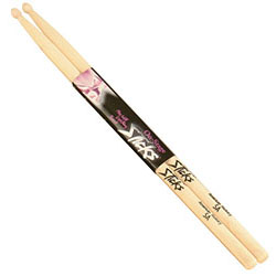 On Stage American Hickory Wood with Wood Tip 5B Drum Sticks 