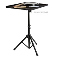 On Stage DPT5500B Percussion Table in Black Finish