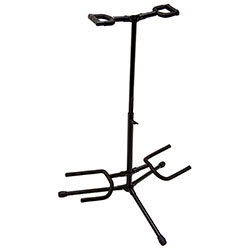 On Stage Deluxe Folding Double Guitar Stand