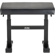 On Stage KB5503B Height-Adjustable Keyboard Bench in Black