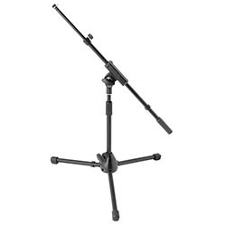 On Stage Low Profile Telescopic Boom Mic Stand with Tripod Base