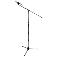 On Stage Microphone & Boom Mic Stand Package