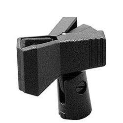 On Stage Clothespin-Style Plastic Mic Clip for Dynamic Mics
