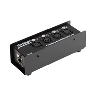 On Stage Production-Grade Female Snake Signal Box (4 x XLR Female - RJ45)