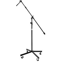 On Stage Studio Boom with 7" Mini Boom Extension and Casters