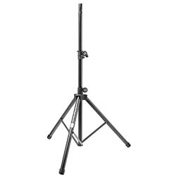 On Stage All Aluminium Speaker Stand with Reversible Upper Shaft