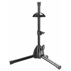 On Stage Trumpet Stand with Spring-Loaded Bell Support