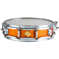 Dixon Classic Series Snare Drum in Orange Sparkle - 14 x 3.5"