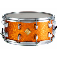 Dixon Classic Series Snare Drum in Orange Sparkle - 14 x 6.5"