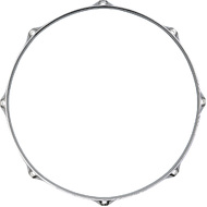 Dixon 16" Chrome Plated, 2.3mm Batter Side Steel Hoop with 8 Ears (Pk-1)