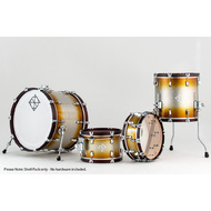 Dixon Artisan Series 4-Pce Drum Kit in Stardust Gold Lacquer Finish