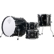 Dixon Cornerstone Maple 422 Series 4-Pce Drum Kit in Piano Black