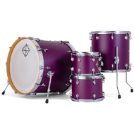 Dixon Cornerstone Maple 422 Series 4-Pce Drum Kit in Satin Deep Purple