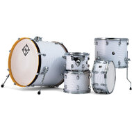 Dixon Spark Birch Series 5-Pce Drum Kit in Waves White Wrap