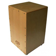 Opus Percussion Wooden Cajon in Birch with Deluxe Carry Bag